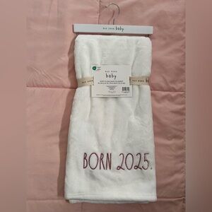 Rae Dunn baby blanket